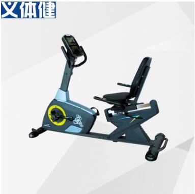 会军体育动感单车家用超静音磁控老人康复训练器材卧式脚踏健身车图3
