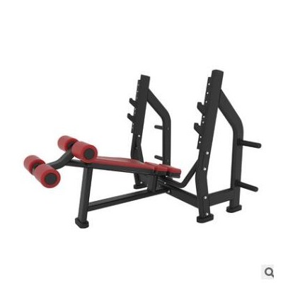 室内运动健身器材 商用下斜推胸训练器卧推架综合训练力量器械