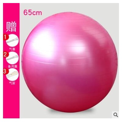 PVC加厚防爆瑜伽球55cm65cm75CM 瑜珈球健身球体育用品