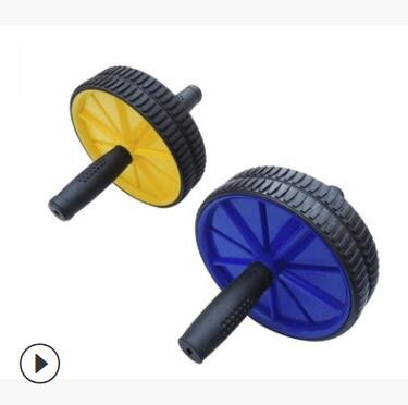 18寸老款健腹轮厂家直供ABWHEEL家用腹肌轮双轮静音健身轮滚轮