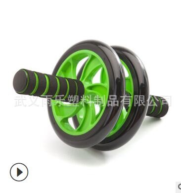 健腹轮 腹肌轮双轮三轮健腹器 静音滚轮 男女通用健身休闲体图1