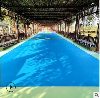 水性地坪漆防滑耐磨家用工厂车库广场水泥地环保油漆图2