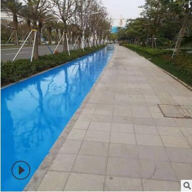 水性地坪漆防滑耐磨家用工厂车库广场水泥地环保油漆图1