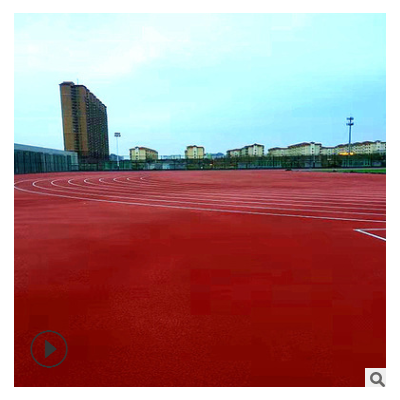 专业施工维护操场跑道材料无气味塑胶胶跑道全塑型塑胶跑道品牌