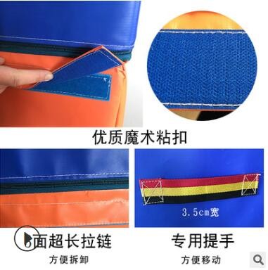 厂家直销儿童软式器材定做PVC渐进式跳箱 定做早教器材海绵软跳箱图3
