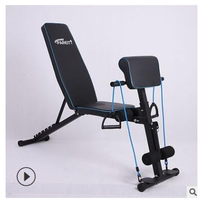 可折叠家用健身哑铃凳 多功能仰卧起坐炼腹肌仰卧板健身椅卧推凳