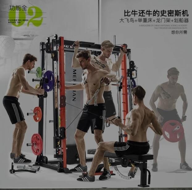 史密斯机大飞鸟龙门架健身器材家用套装组合深蹲架运动综合训练器图3