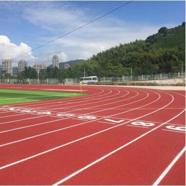 厂家现货直供塑胶跑道 地坪漆室外弹性塑胶跑道水性地坪漆施工图3
