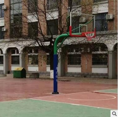 户外成人标准可移动室外凹箱篮球架子 中小学室内篮球架图2
