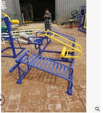 厂家支持定制体育器材 健身路径 漫步机腹肌板建骑机多位组合图2