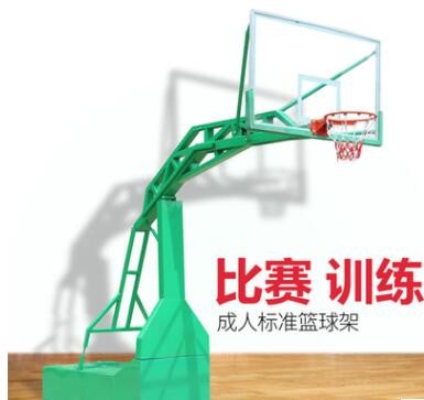 厂家供应标准户外学校运动篮球架成人款篮球架平箱凹箱成人篮球架图3