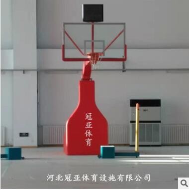 厂家定制比赛室内外健身篮球架 健身器材 手动液压篮球架