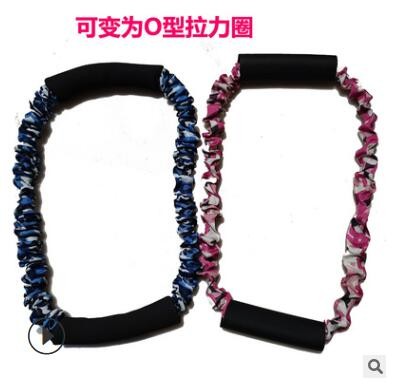 工厂直销八字拉力器开肩美背训练弹力绳一字拉力带拉筋8字拉力绳图2