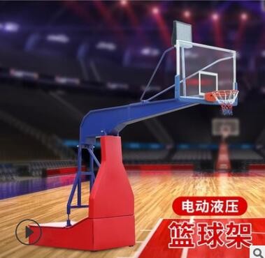 奥运之星手动液压篮球架 电动液压篮球架 户外篮球架可移动篮球架图2