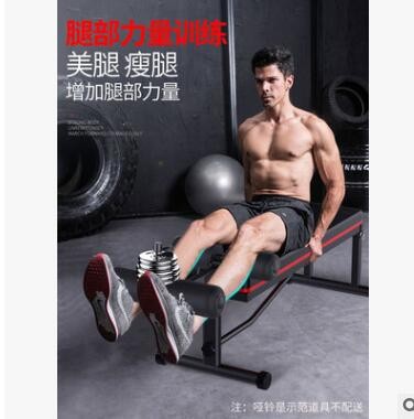 多功能哑铃凳 家用可调节仰卧起坐板 健身器材 卧推凳男士健腹器图3