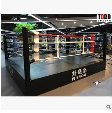 高档拳击台擂台训练比赛健身专业散打八角笼MMA格斗厂家定制图2