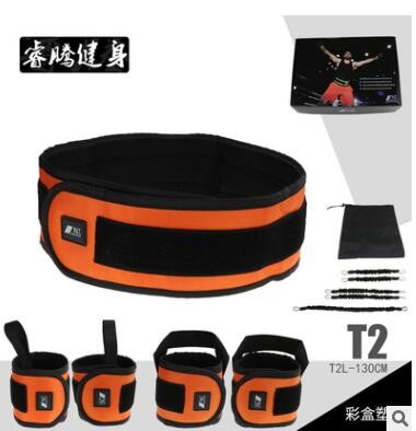 乳胶腿部深蹲拉力器拳击格斗训练弹跳拉力绳篮球排球网球阻弹力绳图2