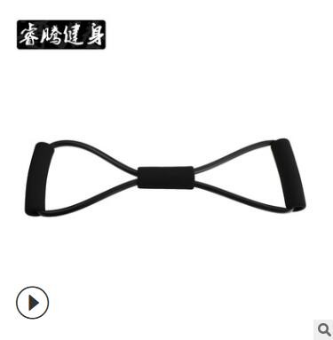TPE8字拉力绳八字拉力器女生拉力器扩胸器瑜伽普拉提供应瑜伽图2