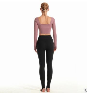2021新款瑜伽套装女网红时尚美背专业健身房跑步运动套装