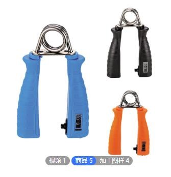 厂家直供 A型可计数握力器 加长手柄 健身器材批发指力恢复可定制图3