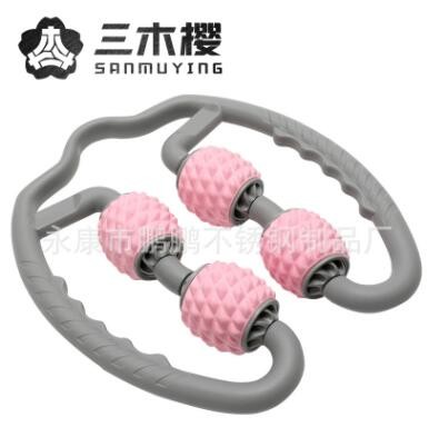 夹腿器腿部按摩泡沫轴滚轮肌肉放松瑜伽美腿健身夹腿器环形图3