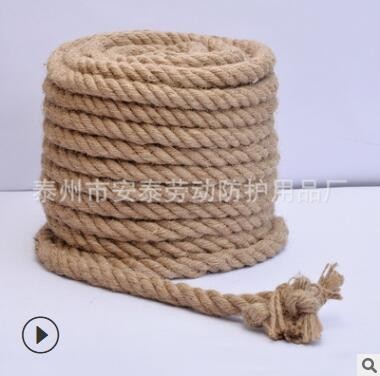 粗麻绳训练绳攀爬麻绳甩大绳拔河比赛绳体能训练绳甩战绳厂家供应图2