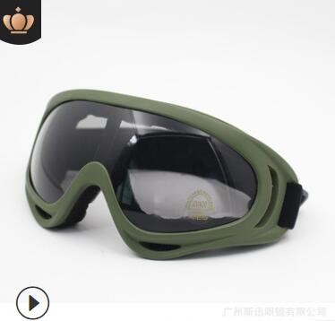 战术眼镜 越野眼镜 X400防尘 骑行摩托车 抗冲击眼镜