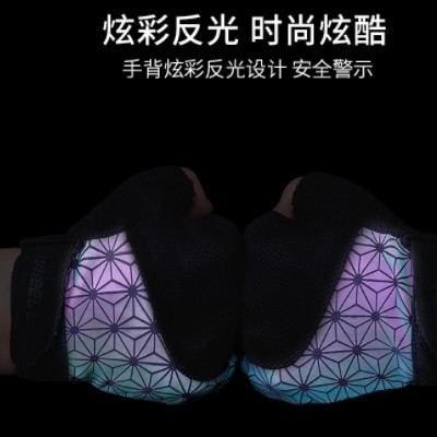 自行车半指手套夏季户外防晒山地车骑行装备健身运动手套骑行手套图3