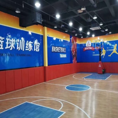 厂家供应篮球场pvc运动地胶 室内外pvc塑胶地板 羽毛球场运动地胶