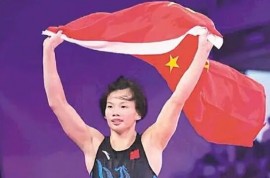 时隔39年，“桂林妹子”为广西再夺摔跤世界冠军