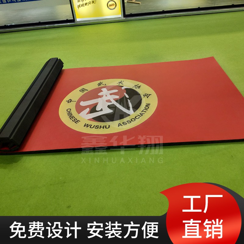 啦啦操卷垫搏击散打武术套路体操空翻格斗空翻柔术摔跤训练卷垫图2