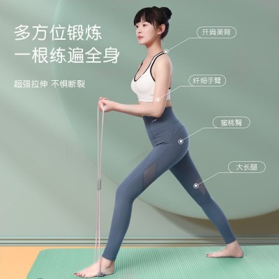 8字拉力器女开肩开背拉力绳弹力带家用健身瑜伽器材八字练 背神器