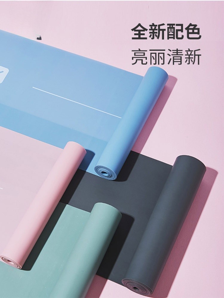 瑜伽弹力女翘臀开肩健身拉力带练背部力量训练男拉伸阻力带图2